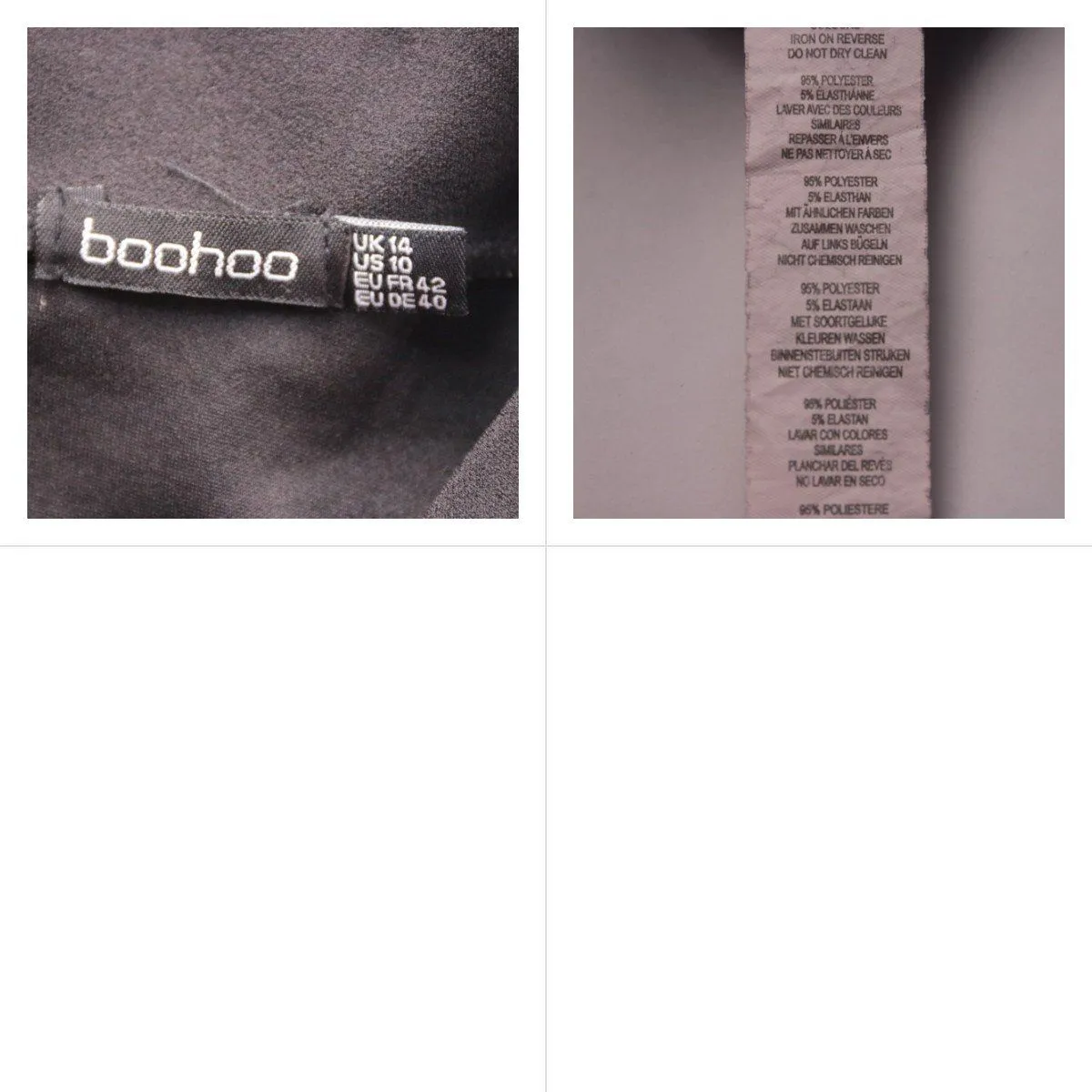 платье Boohoo